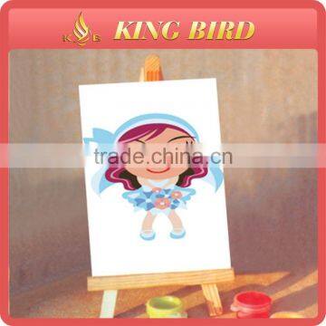 kinds of type diy beautiful beach kids oil painting