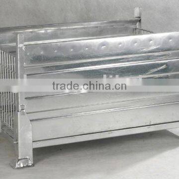 wire mesh box/storage cage/warehouse cage/folding box