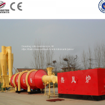 Wood Chips and Sawdust Type Rotary Dryer Machine photo-5