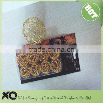 pet covered wire hollow metal ball