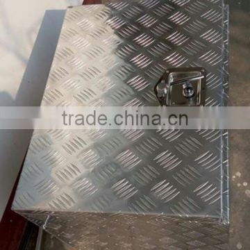 Aluminum top open Truck Box - Diamond Plate