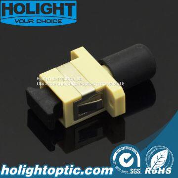 Пластиковый адаптер SC female на ST female photo-2
