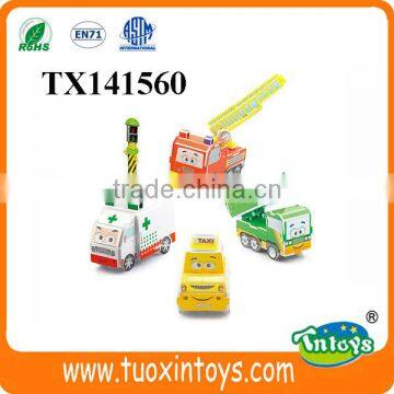 3D Paper Puzzle Car Vehicle Designs Intelligent Toys for Kids 66pcs photo-6