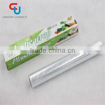 Transparent Plastic Wrap Household Cling Film Disposable Food Wrapper