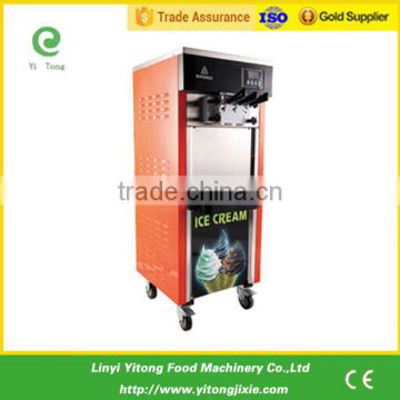 High quality Stainless steel soft ice cream machine ice cream machinery with CE