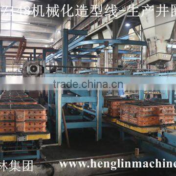 Manhole cover molding line professional manufacturer in China