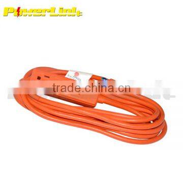 H80191 ETL power cables/Outdoor power cords/extension cord/ 3 outlet female plug