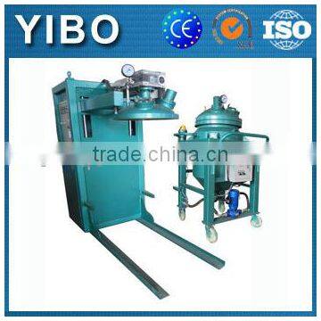 China manufacturer paint sprayed high efficient resin mixing machine with matched apg mold for power transformer