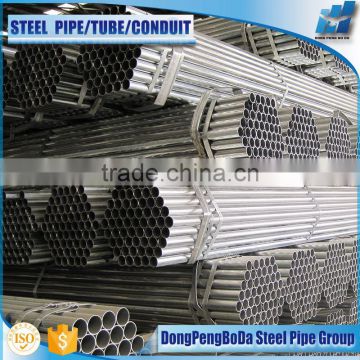 galvanized wall thickness pipe