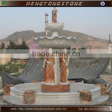 Outdoor Marble Lady Garden Fountain From Manufacture photo-2