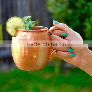 MOSCOW MULE MUGS 99.9% SOLID COPPER FDA APPROVED COPPER MUGS MANUFACTURER INDIA photo-3