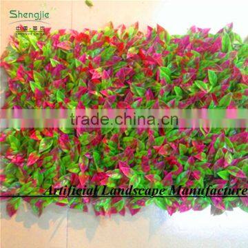 SJLJ013721 Artificial Grass / Fake Boxwood Plastic Fence for Wall Decoration photo-4