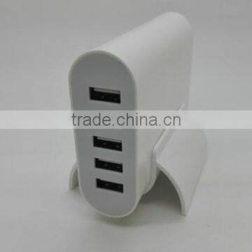 EU Plug 6 Port Wall Home Travel Charger USB Power Adapter Dual Usb Car Charger