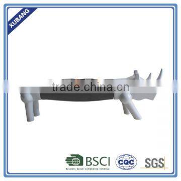 Poly Resin Candle Holder Cat Design for Home Decoration photo-2