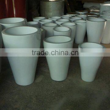 Grey Fiberglass Flower Pot photo-4