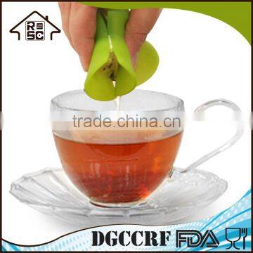NBRSC Strict Quality Control Manufacturer Tea Bag Buddy Silicone Cup Cover With String Holder photo-3