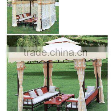 Outdoor Leisure iron pavilion with gauze