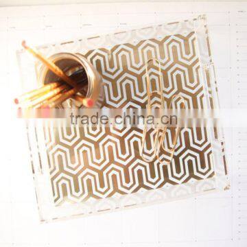 New Style Clear Transparent Acrylic Insert Paper Tray photo-4