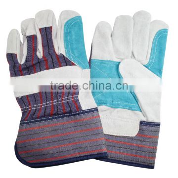 NMSAFETY leather split gloves for leather gloves men made in china