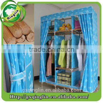 Waterproof Feature Kids Cabinet Wardrobe Home Furniture photo-4