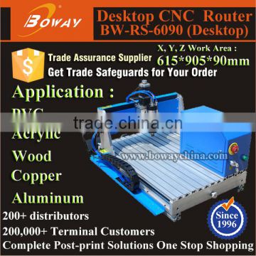 6090 cheap desktop mini Advertisement engraving and cutting Wood CNC Router