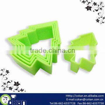 5pcs Xmas Tree Shape Cookie Cutter Set CK-0182