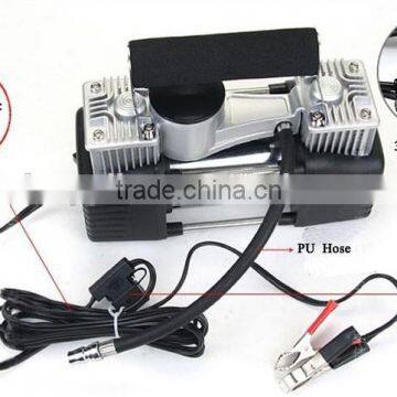 S20205 New 12V Double-Cylinder Car Inflatable Pump Air Compressor Tire Inflators Tool photo-3