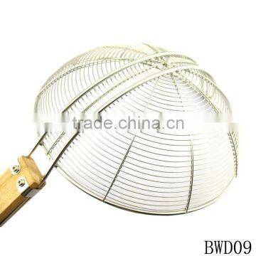 Stainless Steel Wire Mesh Strainer With the Wood Handle Shank photo-4