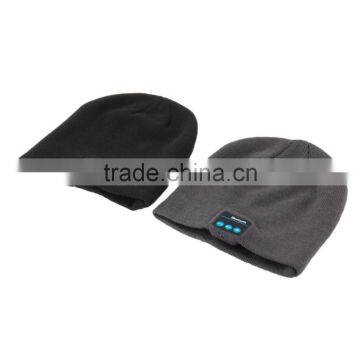 Soft Warm Hat Wireless Bluetooth Headphone Beanie Hat Bluetooth Smart Bluetooth Cap Headset Headphone Speaker Mic