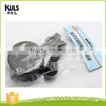 Whole Sale Black 10 Pcs Plastic Measuring Spoon Scoop Set photo-3