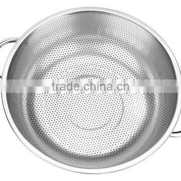 Customized Coluor 6pcs in a Set Stainless Steel 201 Vegetable Colander photo-5