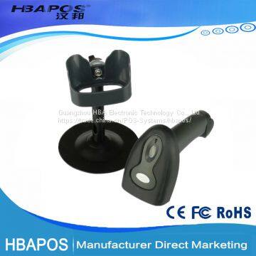HBA-2016 Hot Sale POS Bar Code Scanning Reader With USB Cable Handheld Wired Laser Barcode Scanner photo-3
