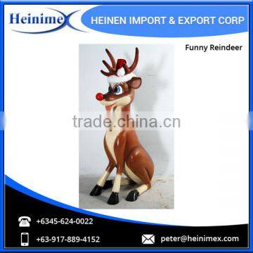 Funny Attractive Design Christmas Outdoor Reindeer