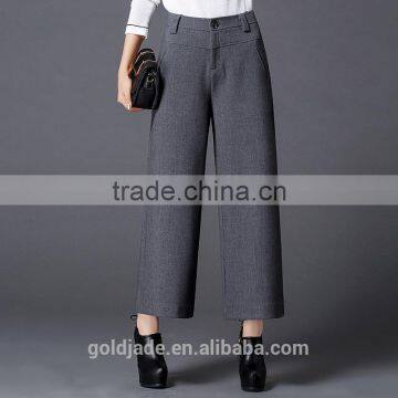 Fashion Loose Cotton Pants Women Wide Leg Pants photo-2