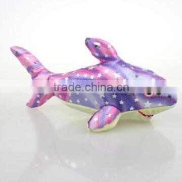 Blingbling Light Shark Novetly Playing Plush Toys for Children With Free Sample photo-2