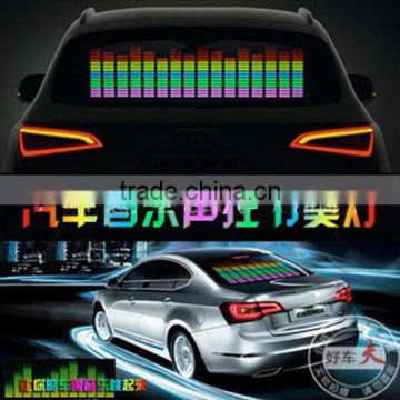 Hot sale el flashing car sticker