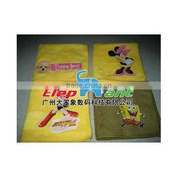 China wholesale microfiber custom print beath towel hotel towel