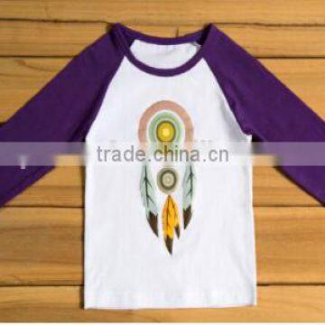 100% Cotton New Born Baby Top Soft and Comfortable Printing T-shirt photo-3