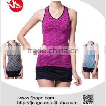 Seamless running fancy tank tops for women