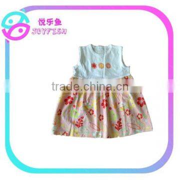 Good quality cotton girls' dress