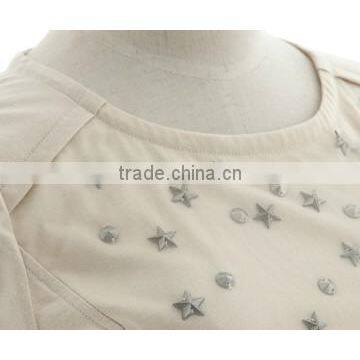 Hot Sale Cotton Round Neck t Shirt With Raglan Sleeves photo-3