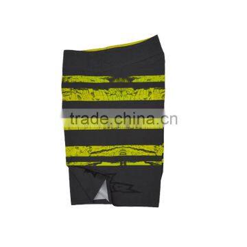 Mens Vintage Striped Board Shorts 100% Polyester photo-4