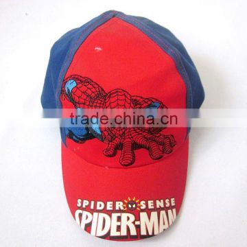 100%cotton softable boys baseball cap