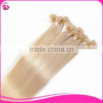 Brazilian Remy U Tip Keratin Human Hair Extension,Keratine Nail Tip Bohemian 100 Cheap Remy U Tip Hair Extension Wholesale