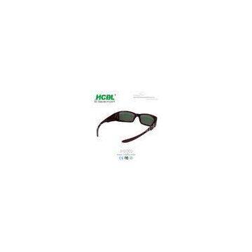 Reusable Circular Coating PC Frame Real D 3D Glasses At Home For Women / Men