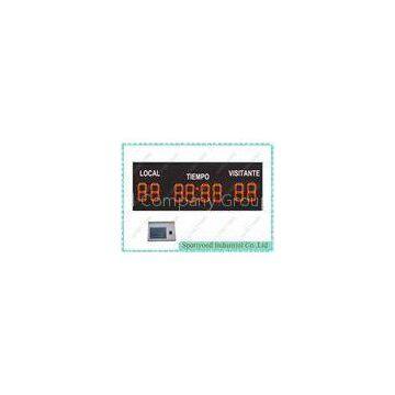 LED Digital Electronic Stadium Scoreboard For Football / Rugby Game IP65 Waterproof