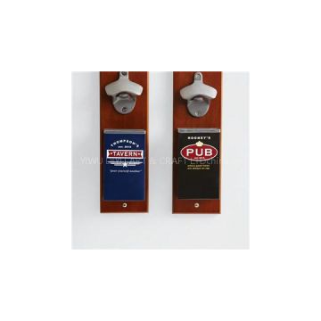 Wall Mount Bottle Opener With Metal Box Catcher DY-BO15