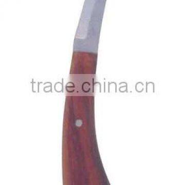 Veterinary Instruments-Hoof knife Wooden & Plastic Handle