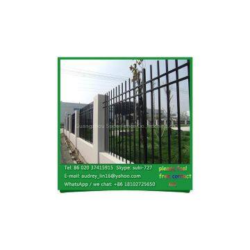 Most Popular Euro Style Curved Skew Modular Metal Fence photo-2