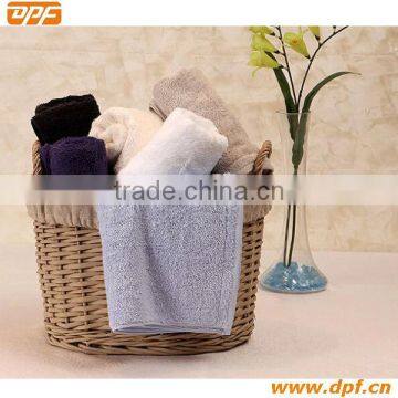 From China manufacture pure color used hotel towels